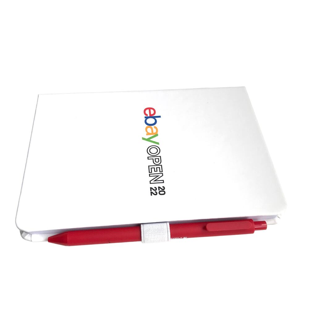 eBay Open 2022 Swag Set Baseball Hat Pen Notebook Ball Cap - Picture 9 of 16